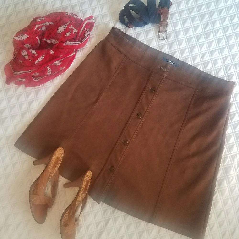 CHAPS Skirt, NWOT